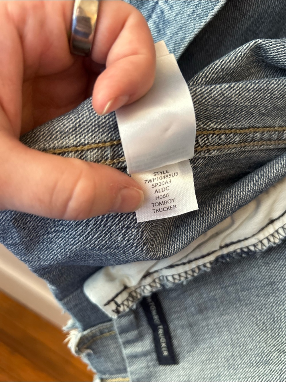Lucky Brand The Tomboy Trucker denim jacket - Picture 8 of 12